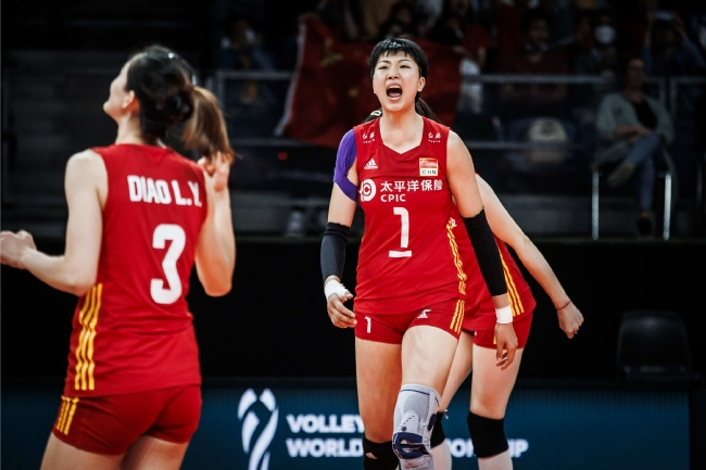 女排世锦赛中国3-0挫阿根廷夺开门红李盈莹22分